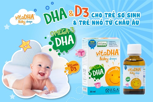 Tại sao phải bổ sung DHA cho bé sơ sinh?