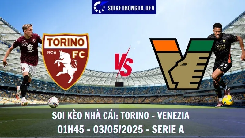 Giải mã nhà cái Torino vs Venezia - 03/05/2025 - Serie A